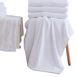 Khăn Tắm Dệt Vải Jacquard 100% Cotton Trơn Thêu Dùng Một Lần Cho Người Lớn Quà Tặng Khách Sạn - Product Image 2