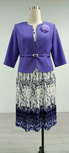 Trajes de Iglesia para Mujer Talla Grande OEM y ODM con Chaqueta - Product Image 5