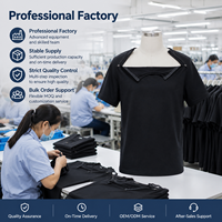 T-shirt médical unisexe en coton adaptatif avec fermeture éclair double épaule, vêtement de récupération post-opératoire, blouses d'hôpital personnalisées pour infirmières