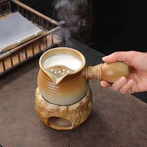 <span class=keywords><strong>กา</strong></span>ต้มน้ำไฟฟ้าเซรามิกพร้อมเตาอบเคลือบสีสำหรับชงชาและชานม ป้องกันการไหม้แห้ง - Product Image 3