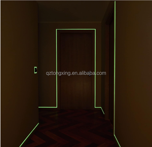 Vinilo de película de PVC PET fotoluminiscente autoadhesivo resistente al agua 2-10 horas vinilo reflectante colorido luminoso brillante de largo - Product Image 5