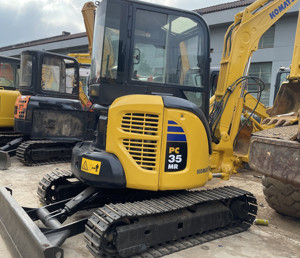 Komatsu รถขุดตีนตะขาบ PC55 PC35MR PC35มือสองประสิทธิภาพสูงพร้อมห้องโดยสารในสภาพที่ดี - Product Image 5