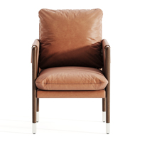 Chaise de salle à manger entièrement rembourrée Lazzaro, siège confortable et moelleux, design moderne, pieds en bois de hêtre massif, revêtement en lin, IHLOS FURNITURE Home