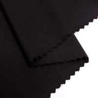 Tela de nailon Spandex de alta elasticidad para niñas, malla de punto transpirable suave para ropa deportiva y sujetador de natación, estilo liso