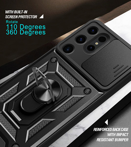 Funda Protectora Rígida con Soporte Magnético para Teléfono Móvil Xiaomi Mi 14 13 <span class=keywords><strong>Pro</strong></span> 13T <span class=keywords><strong>12T</strong></span> <span class=keywords><strong>Redmi</strong></span> 13C 12C 9A Note 13 12 12S 4G - Product Image 5