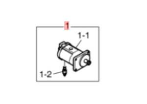 มอเตอร์รถขุด Doosan; ชิ้นส่วนเครื่องจักรก่อสร้างพัดลม00450 401 - Product Image 3