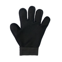 Gants de toilettage pour animaux de compagnie écologiques, double face, pour nettoyer les poils de chats et de chiens sur les vêtements