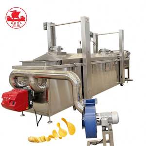 商業用オイルフライコンベアベルトディープフライヤーフライドポテト自動自動自動自動自動自動自動機CE付き - Product Image 5