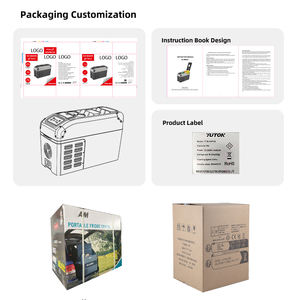 Yuton China Groothandel Abs 12 V Dc Compressor Koelkast Camping 12 Volt Vriezer Mini Draagbaar Voor Auto - Product Image 3