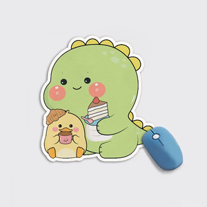 แผ่นรองเมาส์การ์ตูนพกพารูปไดโนเสาร์น่ารัก - Product Image 1