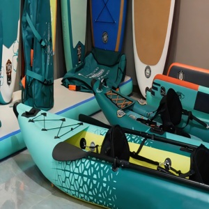 <span class=keywords><strong>Kayak</strong></span> Inflable de Alta Calidad <span class=keywords><strong>para</strong></span> Pesca Deportiva y Recreación, Ideal <span class=keywords><strong>para</strong></span> Carreras de Velocidad y Excursiones Acuáticas de Alta Velocidad - Product Image 5