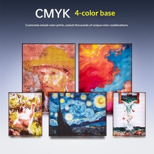 BIQU PLA CMYK Consumibles para Impresión 3D, Set Multicolor Translúcido con Relieve, Alta Compatibilidad, Imagen Física - Product Image 4