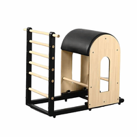 Espacio Pequeño, Grandes Posibilidades de Entrenamiento |   Equipo de Pilates, Barril de Pilates de Madera de Arce para Estudio de Fitness Boutique