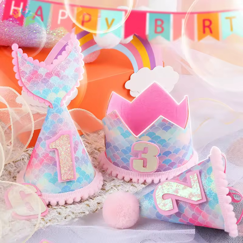 Baby Princess Tiara Crown Glitter Event