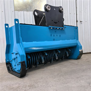 Una macchina con molteplici usi: il trituratore forestale per escavatore è adatto per la bonifica di terreni <span class=keywords><strong>forestali</strong></span>, l'abbellimento del paesaggio e le <span class=keywords><strong>strade</strong></span> comunali. - Product Image 6