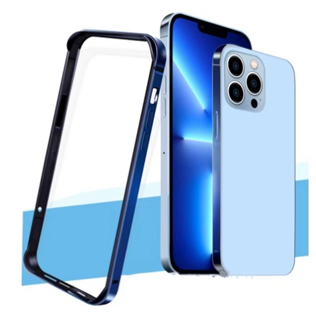 Металлический бампер для телефона iPhone 13 Pro Max, металлический бампер для iPhone 13, чехол для iPhone 13 Pro, чехол