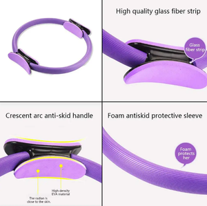 CHENGMO-<span class=keywords><strong>Anneau</strong></span> magique de <span class=keywords><strong>Pilates</strong></span>, équipement <span class=keywords><strong>Pilates</strong></span>, renforcement du plancher pelvien pour femmes, exercice intérieur de la cuisse, 38cm - Product Image 5