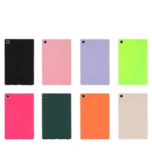 Đối Với <span class=keywords><strong>Samsung</strong></span> Galaxy Tab A9 Bảo Vệ Bìa Silicone Mềm Cảm Ứng Đầy Đủ Bìa Matte Kết Thúc Xách Tay Rắn Trường Hợp Màu Sắc - Product Image 4