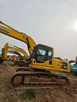 Excavadora Hidráulica Usada Komatsu PC220 de 22 Toneladas, Excavadora Mediana Komatsu PC220, Bomba de Caja de Cambios, Rodamiento, Precio Más Bajo, Barato