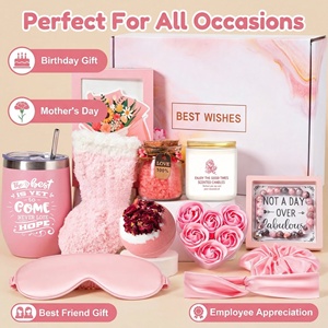 Canasta de <span class=keywords><strong>Regalo</strong></span> Spa Lunaire para Mujer, <span class=keywords><strong>Kit</strong></span> de 12 Piezas con Vaso, Regalos de Cumpleaños con Mejores Deseos para Mamá, Amiga, <span class=keywords><strong>Hermana</strong></span> - Product Image 2