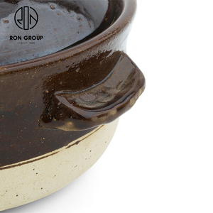 Bộ Dụng Cụ Nấu Ăn Súp Đất Sét Tùy Chỉnh Bộ Nồi Hâm Nóng Thực Phẩm Nấu Ăn Nồi Nấu Ăn Bằng Gốm Tráng Men Nhà Hàng Sành Sứ Đẹp - Product Image 5