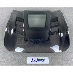 Nouveau capot en fibre de carbone transparente noire Drifton 3K/6K/12K, finition brillante/mate, protection UV, Mustang Gen7 S650 2024-On - Product Image 2