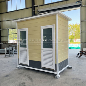 Toilettes portables en panneaux sandwich, design minimaliste, écologiques, pour les attractions touristiques - Product Image 3