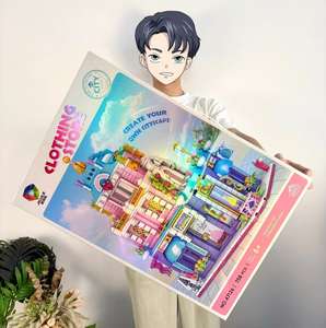 Bloques de Construcción de Plástico ABS con Temática de Animales y Naturaleza para Niños, Compatibles con Juegos Educativos de Ensamblaje - Product Image 2