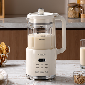 Oem 1.2L đa chức năng thông minh sưởi ấm sữa đậu nành Máy 800W Nut sữa <span class=keywords><strong>Maker</strong></span> máy Trái Cây máy trộn đậu nành Máy xay sinh tố Mixer - Product Image 1