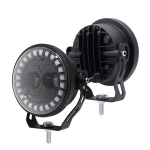 ไฟสปอร์ตไลท์มอเตอร์ไซค์ LED กำลังสูง 30W ขนาด 4 นิ้ว 2SMD พร้อมวงแหวน Halo สองสี ไฟตัดหมอกกันน้ำ ไฟหน้าขับขี่ รุ่น MO-215 รับประกัน 1 ปี - Product Image 3