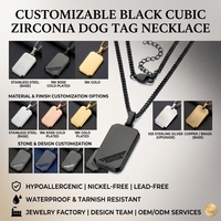 Collar Personalizado de Acero Inoxidable, Venta al por Mayor de Fábrica, Collar con Nombre y Logotipo Personalizado, Joyería Resistente al Agua y a la Decoloración