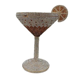 Pochette de soirée scintillante pour femme avec strass et verre en cristal, mini sac à main pour fête, rendez-vous galant ou sortie nocturne - Product Image 6