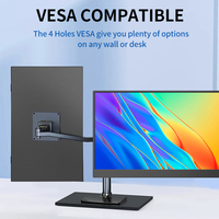 Monitor Gaming Portabel 17,3 Inci 144Hz 1080P IPS USB-C Layar Lebar Eksternal Layar Kedua untuk Laptop