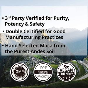 Offre Spéciale : Extrait de Racine de Maca Végétal, Supplément Aphrodisiaque Puissant, Complément Énergétique à Absorption Élevée, Capsules de Maca - Product Image 6