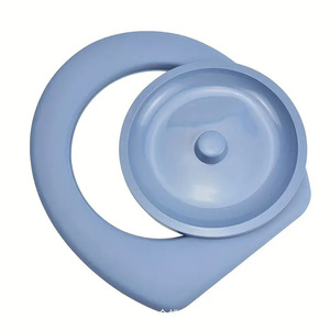 Asiento de inodoro portátil para acampar, senderismo al aire libre, uso de emergencia, 36 cm x 33 cm, forma redonda, diseño ligero - Product Image 5