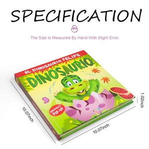 Livres en carton pour enfants, services d'impression personnalisés, livre pop-up 3D - Product Image 2