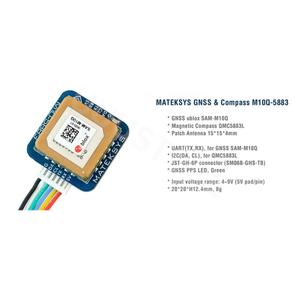 Module GPS GNSS MATEK M10Q-<span class=keywords><strong>5883</strong></span> 20x20mm magnétique QMC5883L <span class=keywords><strong>M8Q</strong></span> mis à jour pour avion modèle RC, drone FPV freestyle longue portée - Product Image 4