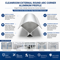 Perfil de Aluminio Extruido Anodizado Estándar Europeo para Sistemas de Ensamblaje de Estructuras de Máquinas Industriales