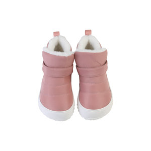 Giày bốt mùa đông không gót cho trẻ em, giày bốt tối giản cho bé trai bé gái, giày bốt cổ ngắn mũi rộng cho trẻ lớn - Product Image 6