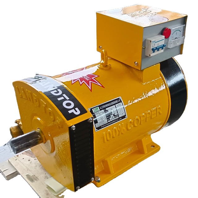 Factory Direct Single/Three Phase Alternator Head Diesel Generator 5Kw Ac Brushless 230V 380V 7.5Kw 10Kw 15Kw 20Kw Dynamo