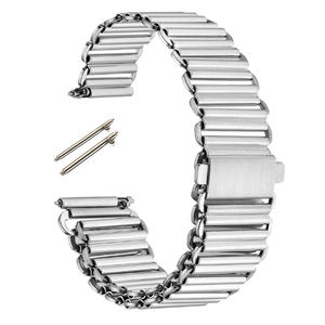 Lionorm cinturino universale in acciaio inossidabile <span class=keywords><strong>per</strong></span> <span class=keywords><strong>Huawei</strong></span> <span class=keywords><strong>Gt2</strong></span>/Gt3 orologio a catena con fibbia a farfalla cinturino a sgancio rapido - Product Image 1