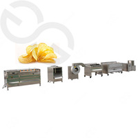 Ligne de production de chips GELGOOG au prix d'usine, machine à frites, machine à fabriquer des chips de pommes de terre
