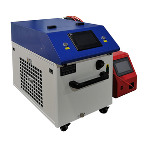 Machine de soudage, de nettoyage et de découpe au laser à fibre 4 en 1 à grande vitesse, petite machine, vente chaude, facile à déplacer - Product Image 2