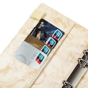 Cuaderno forrado en espiral de tamaño 5x7 "con impresión de logotipo personalizado de 4 sujetos y bolsillo interior disponible - Product Image 3