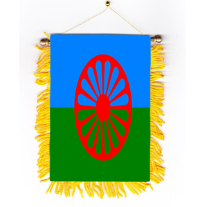 Drapeau arameo-syrien 2026 Promotion 100% Polyester Drapeau personnalisé en forme de fanion Drapeau miniature personnalisé pour fenêtre de voiture - Product Image 5