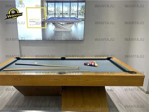 Table de billard de haute qualité au design moderne, prix de gros pour boutique en ligne, 7ft, 8ft, 9ft, table de billard d'intérieur haut de gamme avec dalles - Product Image 6