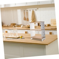 Multi-functionele aanrechtblad organizer, stijlvol acryl en opbergrek voor keuken, badkamer en make-up, houdt bekers netjes op hun plaats