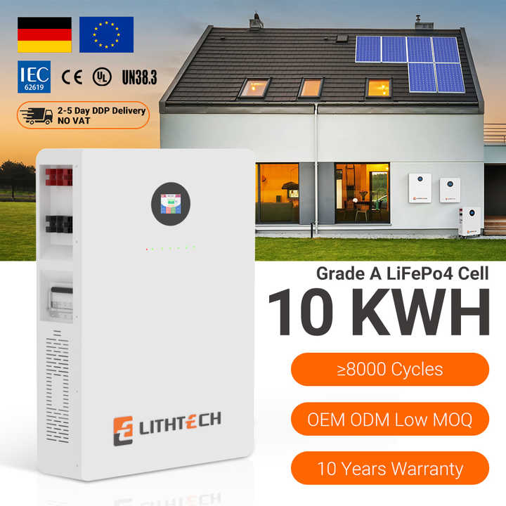 Complete Hybrid Solar Energy System 3 Phase 5Kw 8Kw 10Kw 48V on Off ...
