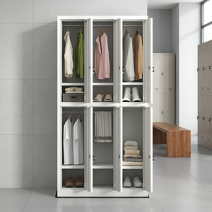 Steel Office Modern Minimalist Design Lockable <b>2</b>-<b>drawer</b> Antistatic Glass Door Commercial School Movable <b>File</b> <b>Cabinet</b> Adjustable - Product Image 1