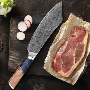 Couteau à désosser en acier Damas 67 couches Razor Sharp Mutton boeuf <span class=keywords><strong>jambon</strong></span> couteau à fendre ménage fruits couteau à éplucher manche ergonomique - Product Image 4
